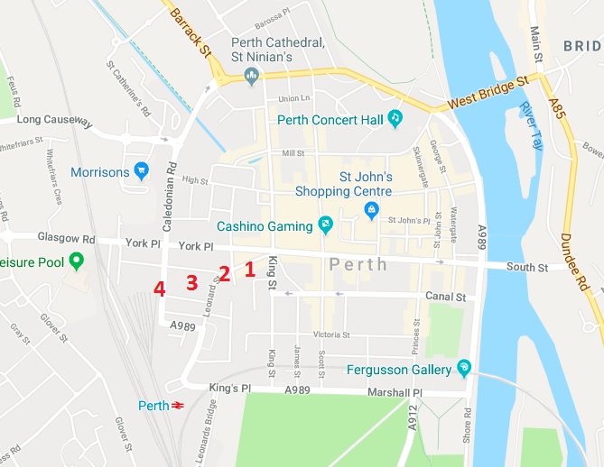 Location Map 1 Perth