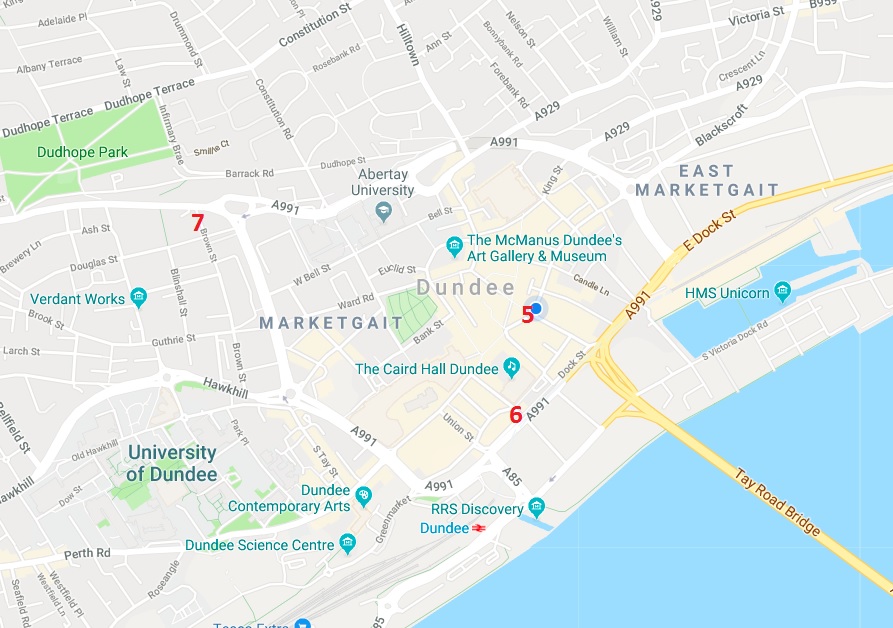Location Map 2 Dundee